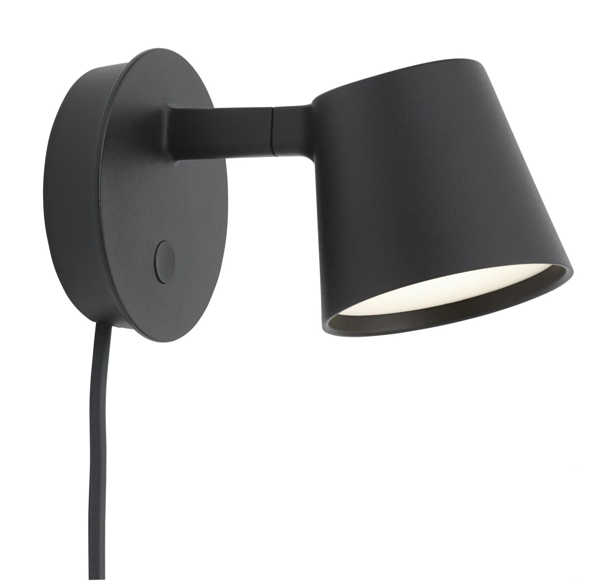 Tip Wall Lamp Wandleuchte Schwarz Muuto EINZELSTÜCK